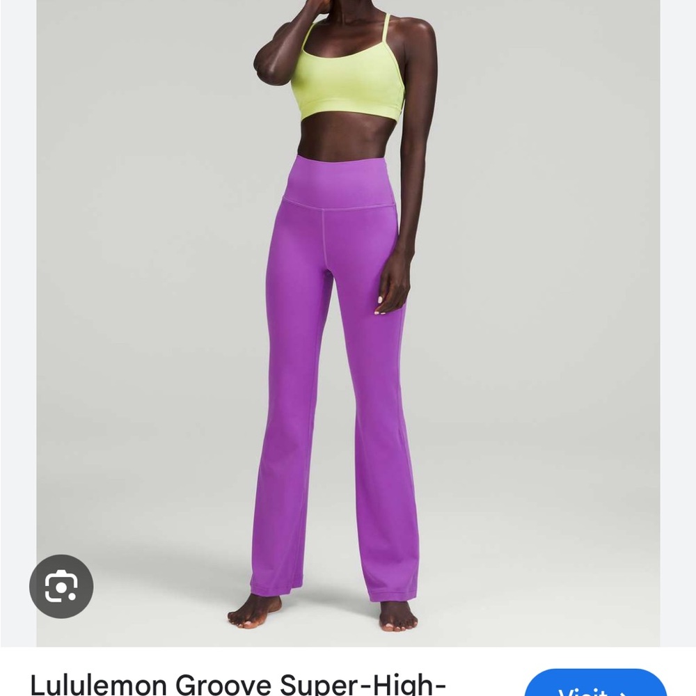 lululemon groove high rise pants - nulu